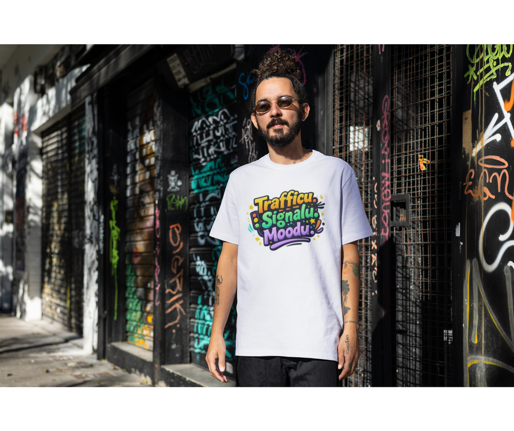 Trafficu. Signalu. Moodu - Unisex Oversized Classic T-Shirt